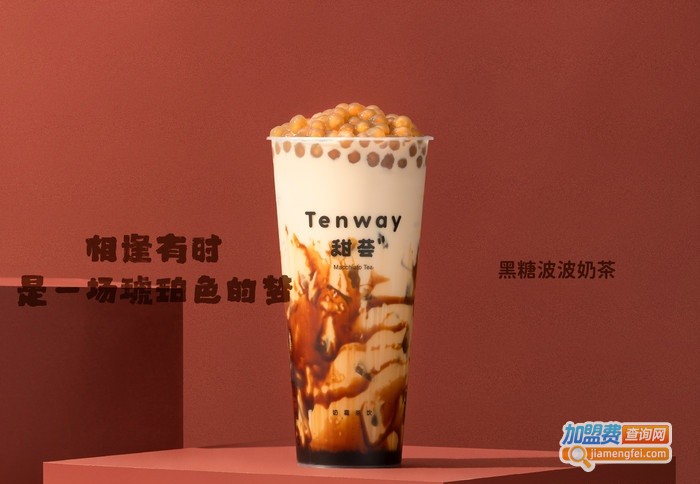 甜荟tenway奶霜茶饮加盟费