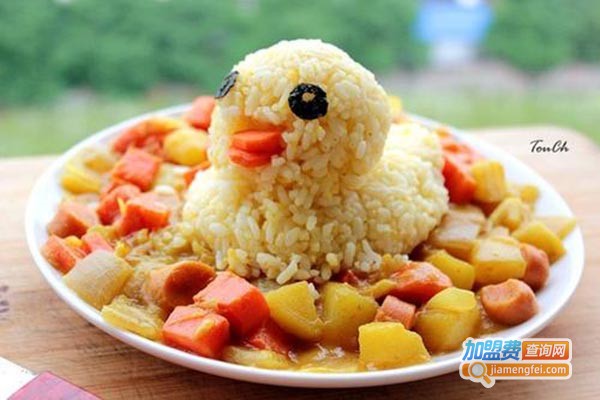 大黄鸭黄金咖喱饭加盟门店