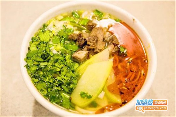 熬骨香兰州纯汤牛肉拉面加盟费