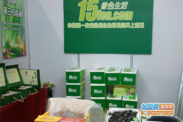 15分绿色生活加盟费