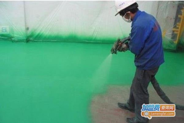 步坚涂料加盟门店