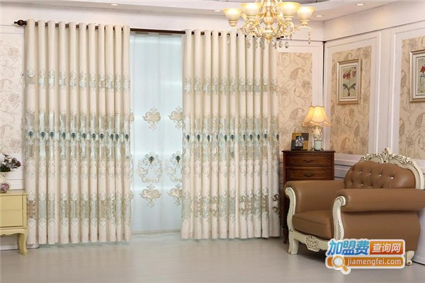 蓝天窗帘加盟费