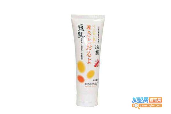 MISSFACE豆乳护肤品加盟费