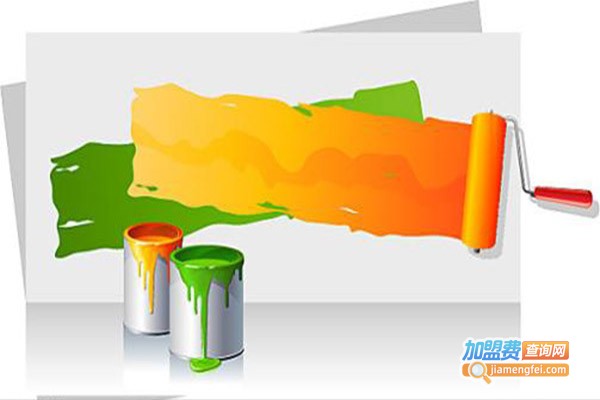 万彩涂料加盟门店