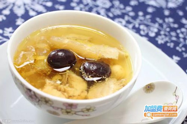 汤小白花胶鸡汤加盟费