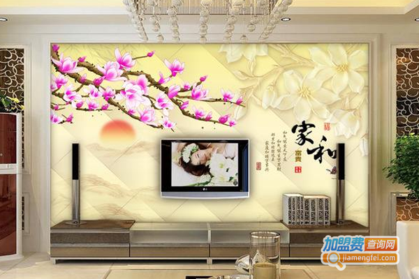 居尚玻璃背景墙加盟费