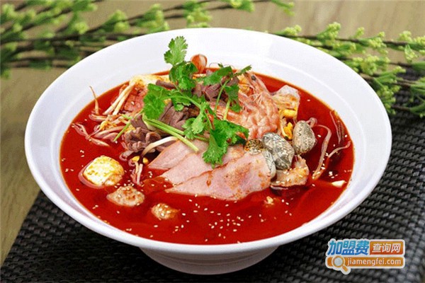 佛手指鸡汁冒菜