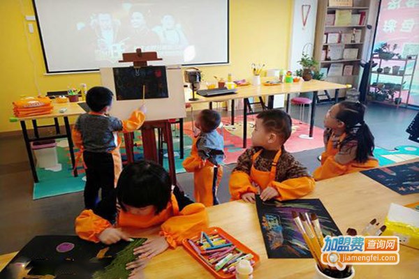 涂涂画画创意美术加盟门店