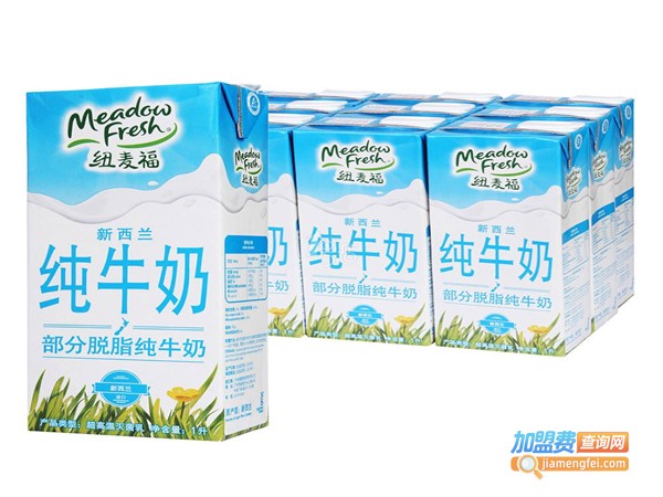 纽麦福牛奶加盟费