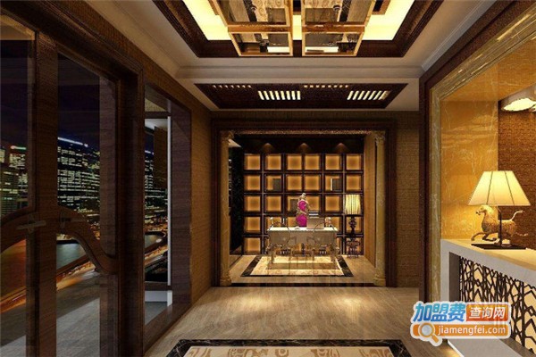 龙之都男士美容院加盟费