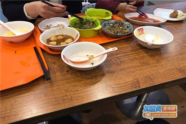 谷盈天包粥铺加盟费