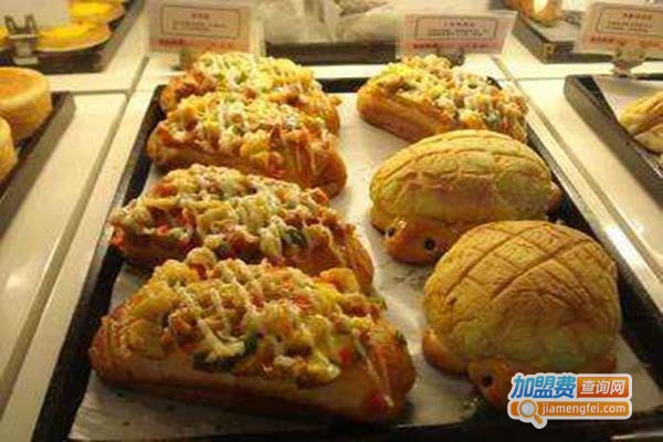 程记金丝卷面包加盟门店