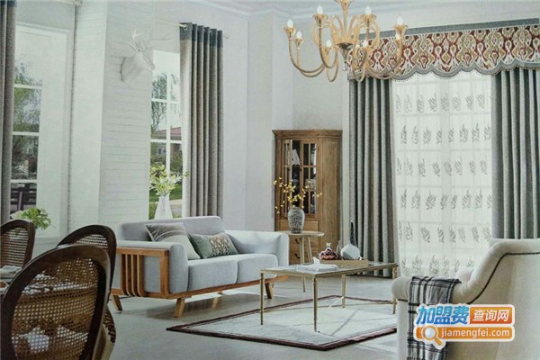 爱家布艺加盟费