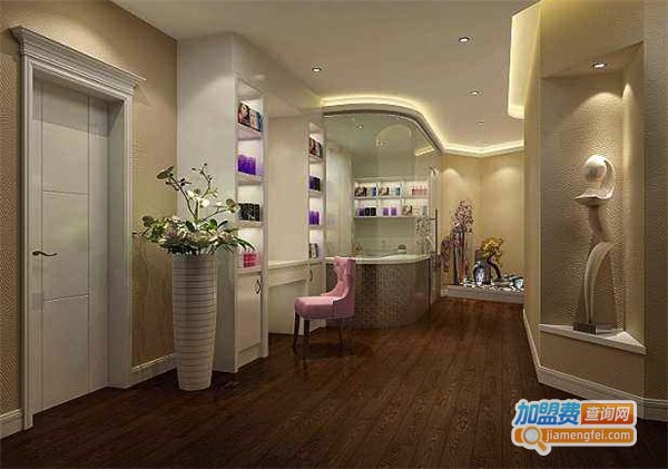 玫瑰美容院加盟费