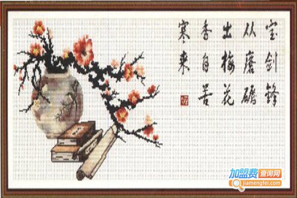 欧式皇冠十字绣加盟门店