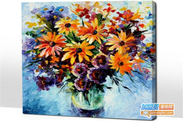 红艺数字油画加盟费