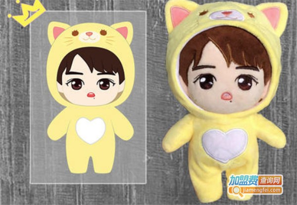 粉萌明星周边店加盟费