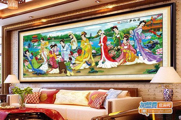 罗亚艺彩十字绣加盟费