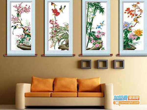 花语十字绣加盟