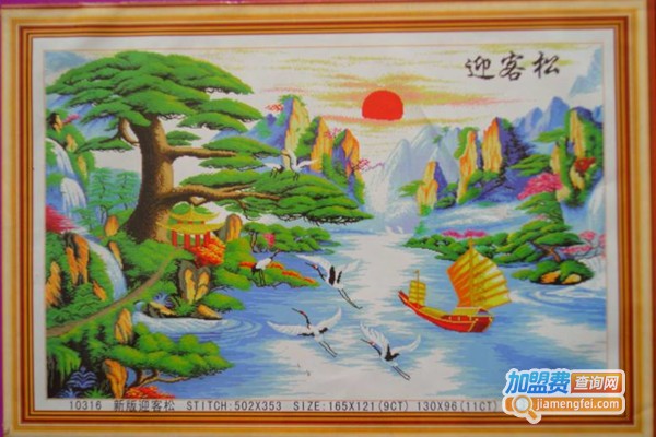 爱丽娜十字绣加盟费