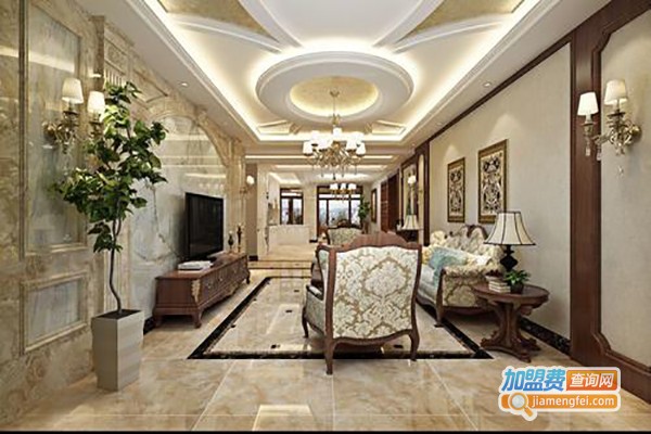 金碧辉煌装饰装潢加盟费