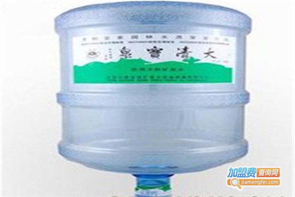 大清宝泉水站加盟费