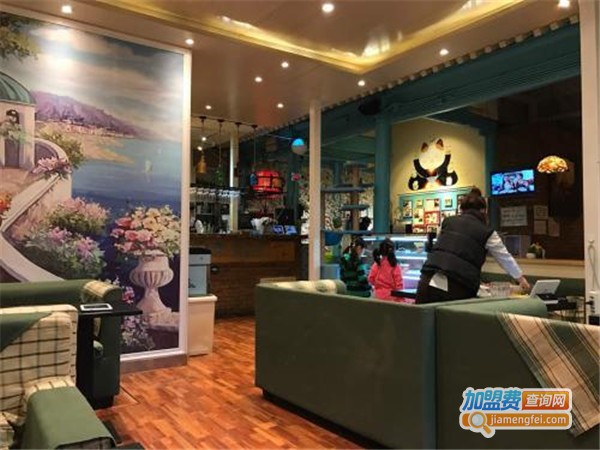 猫小院猫主题餐厅加盟门店