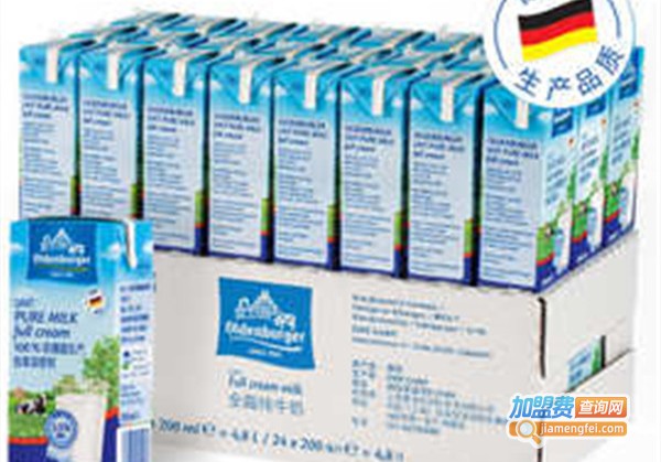 欧德堡牛奶店加盟费