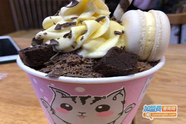 盈盈喵甜品部落加盟门店