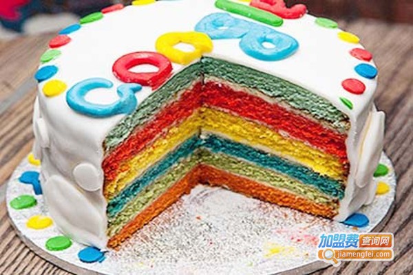 七彩蛋糕店加盟费