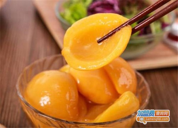 好运气水果罐头加盟