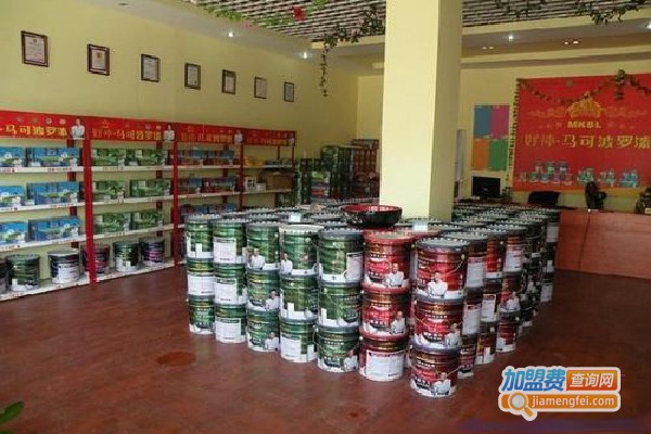 马可波罗涂料加盟费