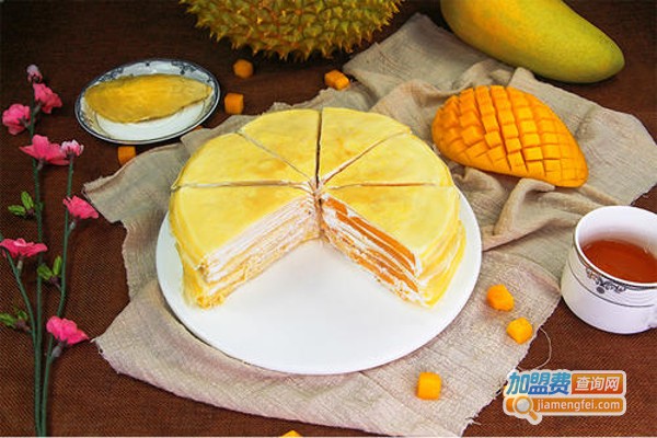 榴芒千层蛋糕加盟