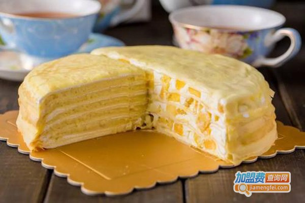 榴芒千层蛋糕加盟