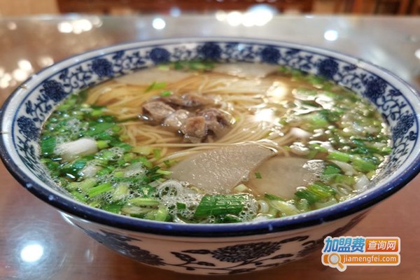 苏叶牛肉面加盟费