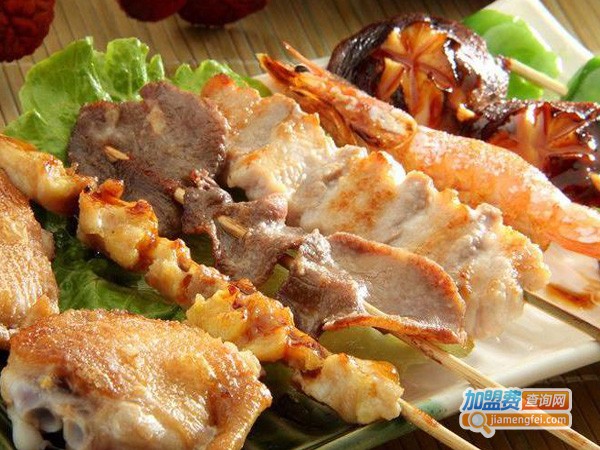 欢乐大竹签龙虾烧烤加盟费