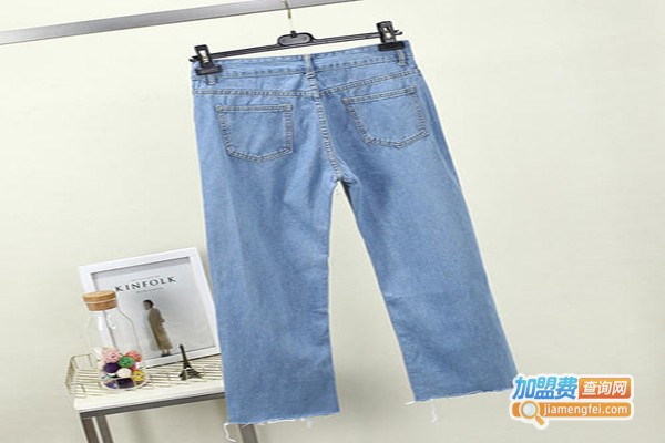 韩裳新伊牛仔裤