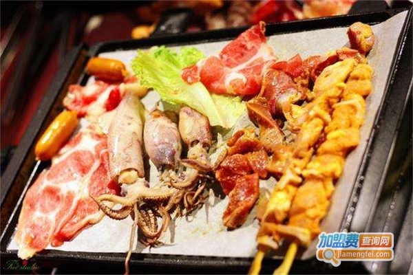韩式自动烧烤加盟