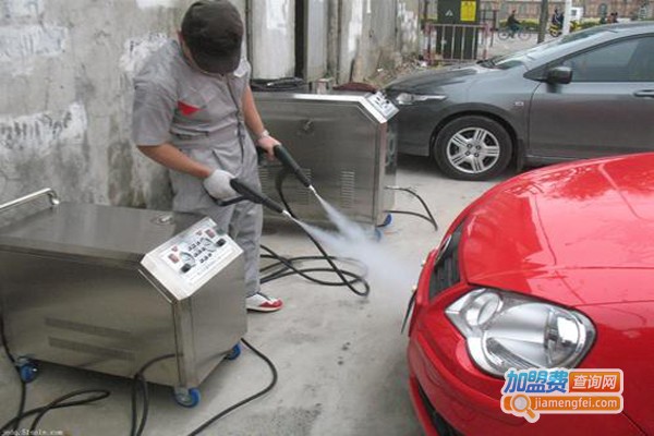 万车乐三碗水蒸汽洗车加盟费是多少钱？