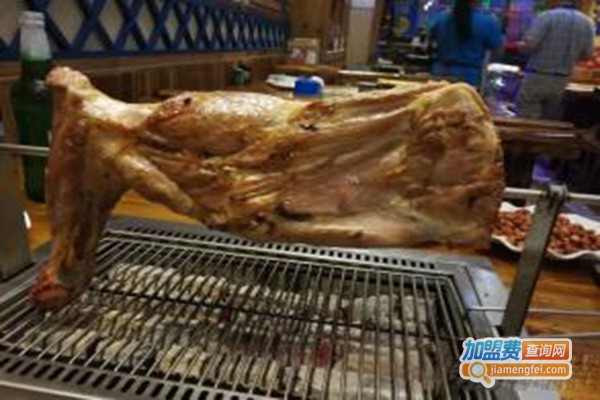 喜娃炭烤羊腿羊蝎子加盟门店