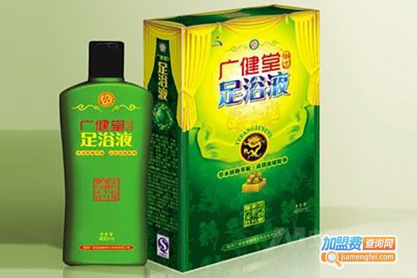 广健堂足浴液加盟