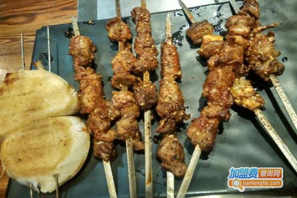 喜娃炭烤羊腿羊蝎子加盟门店