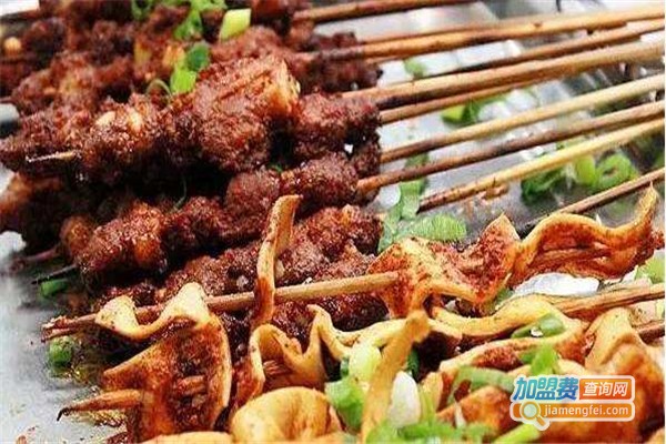 手把签幸福烧烤加盟费