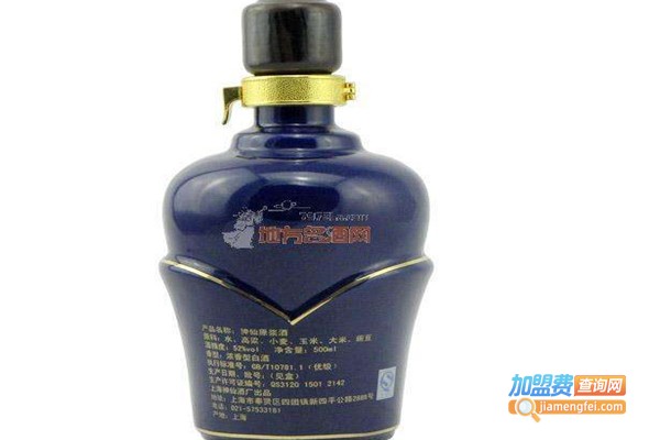 米神仙酒加盟费