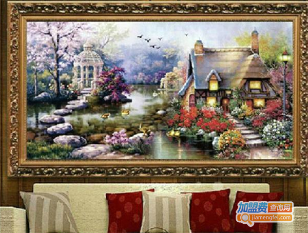 珍品王十字绣加盟