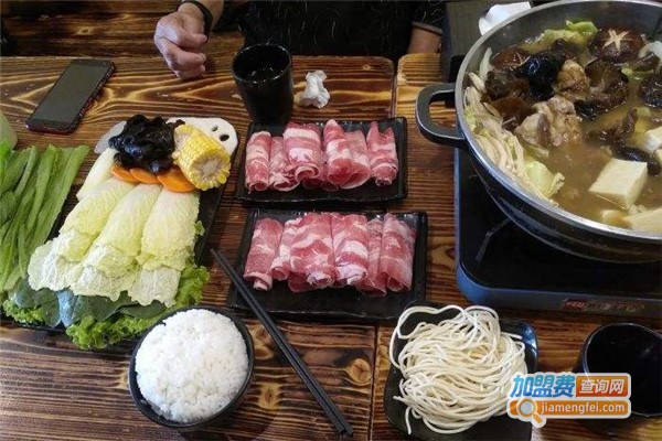 暖暖锅物料理加盟费