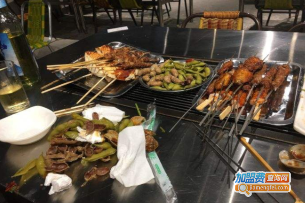 兄弟路边摊烤肉加盟费