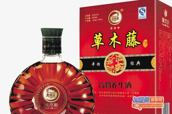 草木藤白酒加盟费