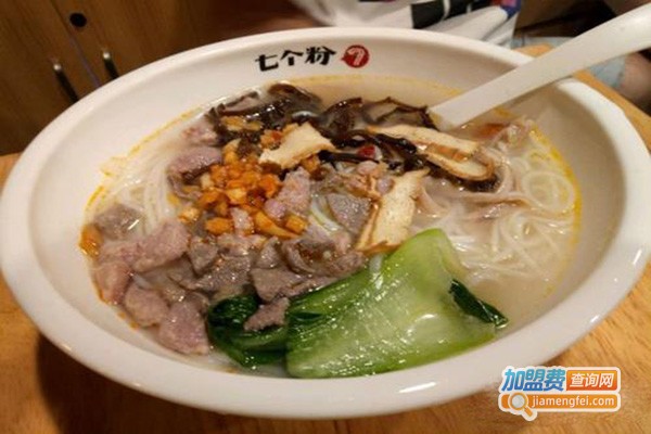 七个粉加盟门店