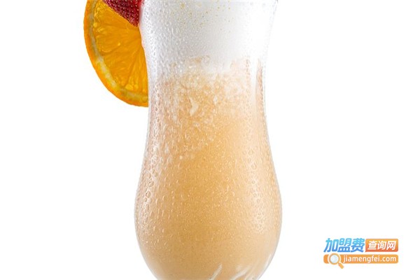 问号气泡水甜品